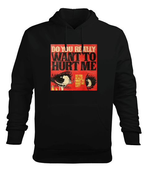 Tisho - Hurt Erkek Kapüşonlu Hoodie Sweatshirt