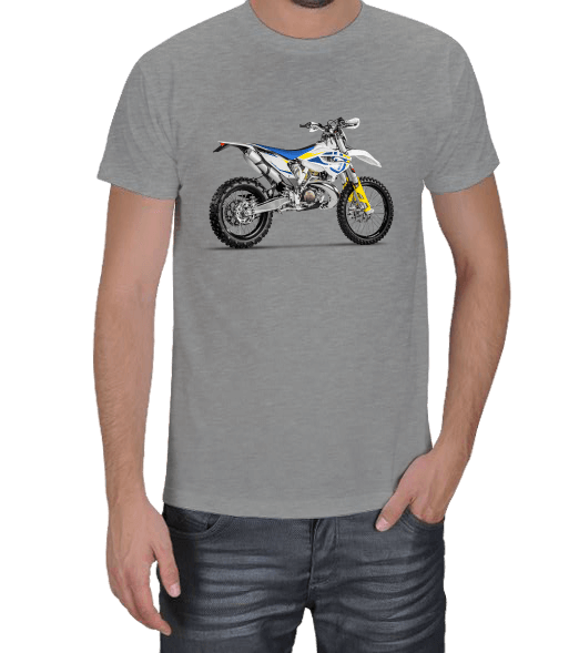 Tisho - Husqvarna T-shirt Erkek Tişört