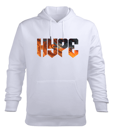 Tisho - HYPE Erkek Kapüşonlu Hoodie Sweatshirt