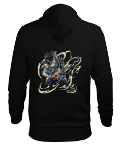 h.z yasuo Erkek Kapüşonlu Hoodie Sweatshirt - Thumbnail