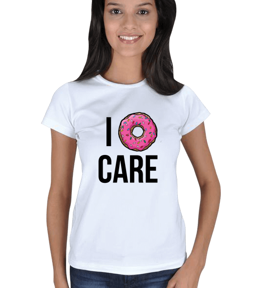 Tisho - I Donut Care Kadın Tişört