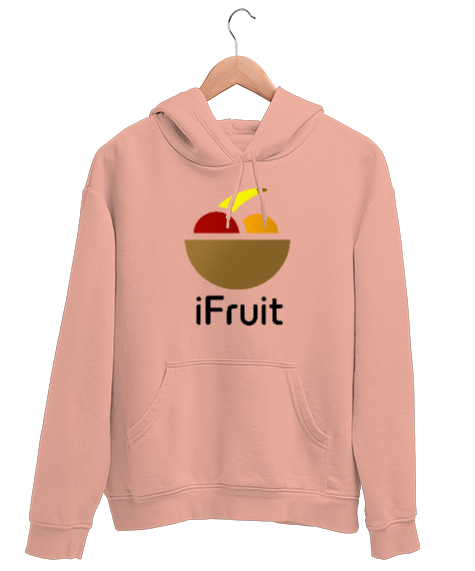Tisho - I Fruit - Meyveler - Komik Yavru Ağzı Unisex Kapşonlu Sweatshirt