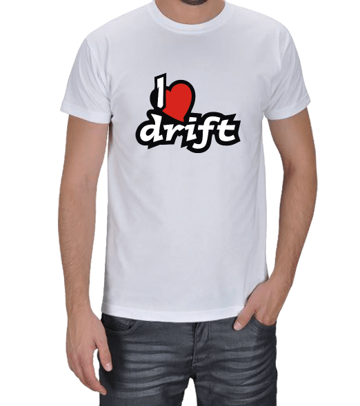 I Love Drift Erkek Tişört