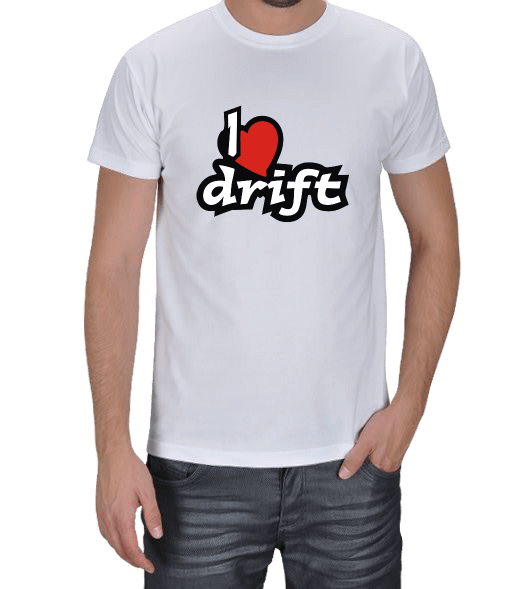 Tisho - I Love Drift Erkek Tişört