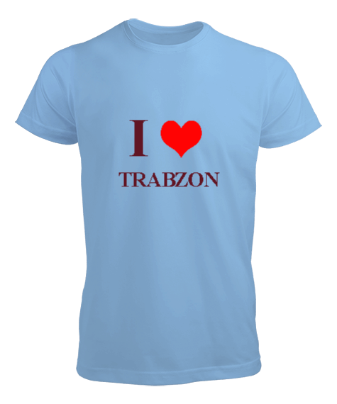 Tisho - I Love Trabzon Erkek Tişört
