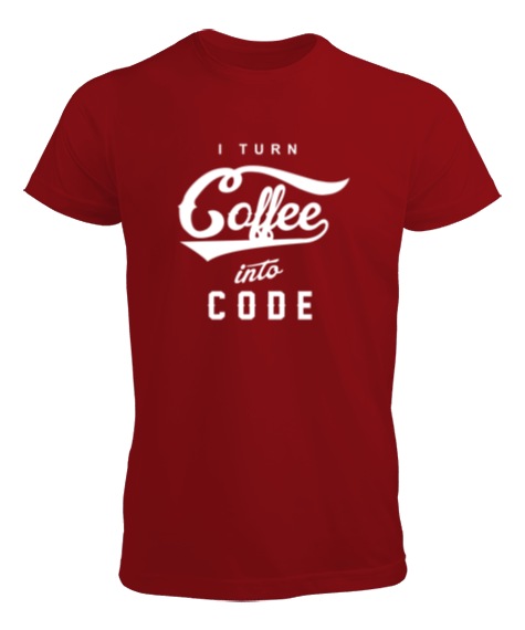 Tisho - I Turn Coffee into Code Erkek Tişört