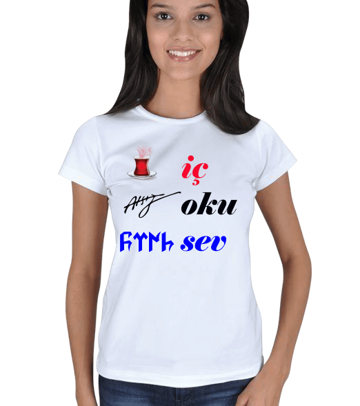 Tisho - İç-Oku-Sev Kadın Tişört
