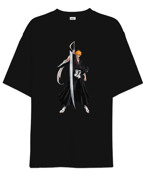 Tisho - Ichigo Kurosaki Oversize Unisex Tişört