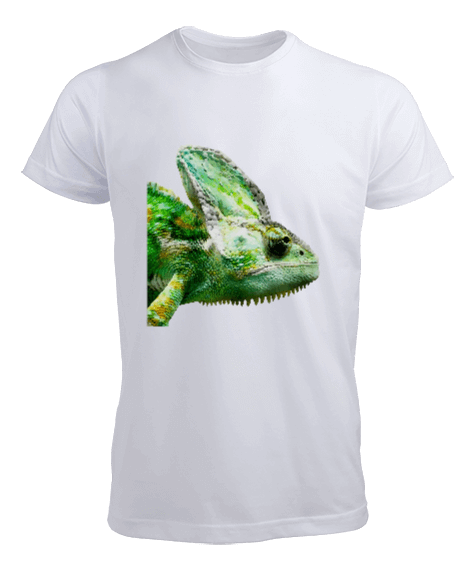 Tisho - iguana büyük baskı erkek tişört Erkek Tişört