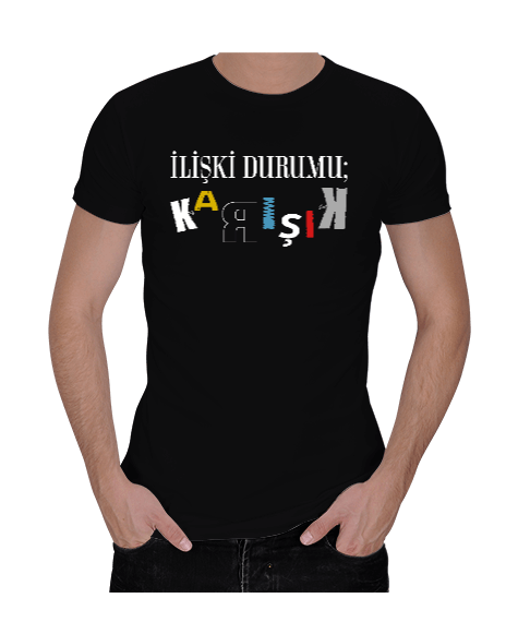 Tisho - İlişki Durumu Karışık Erkek Regular Kesim Tişört