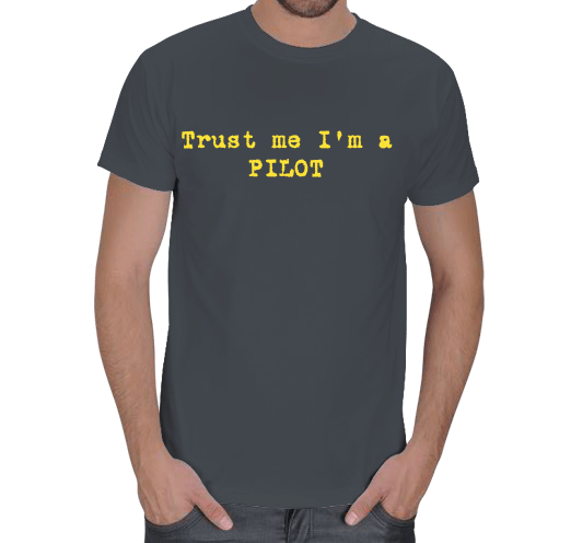 Tisho - Im a Pilot Erkek Tişört