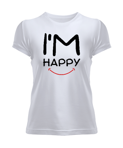 Tisho - Im Happy Kadın Tişört