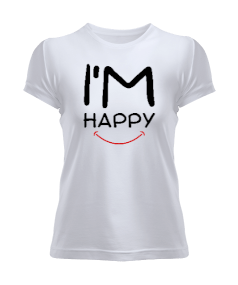 Tisho - Im Happy Kadın Tişört