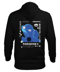 Immortal Paradaise Sweatshirt Tasarımı Erkek Kapüşonlu Hoodie Sweatshirt - Thumbnail