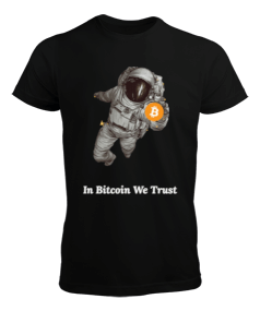 Tisho - In Bitcoin We Trust Tişört Erkek Tişört