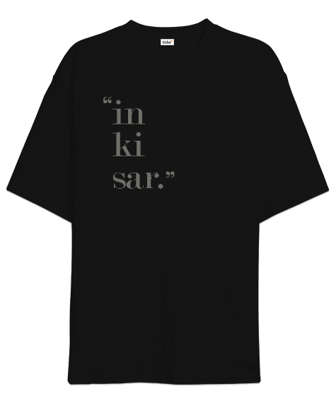 Tisho - İnkisar Oversize Unisex Tişört