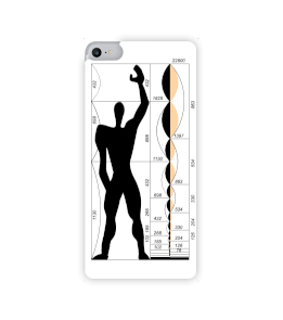 Tisho - İnsan Silüet Tasarımlı Kişiye Özel iPhone 7 Telefon Kapağı