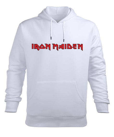 Tisho - Iron Maiden Hoodie Erkek Kapüşonlu Hoodie Sweatshirt