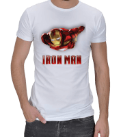 Iron Man Erkek Regular Kesim Tişört - Thumbnail