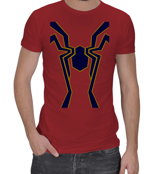 Tisho - IRON SPIDER Erkek Regular Kesim Tişört