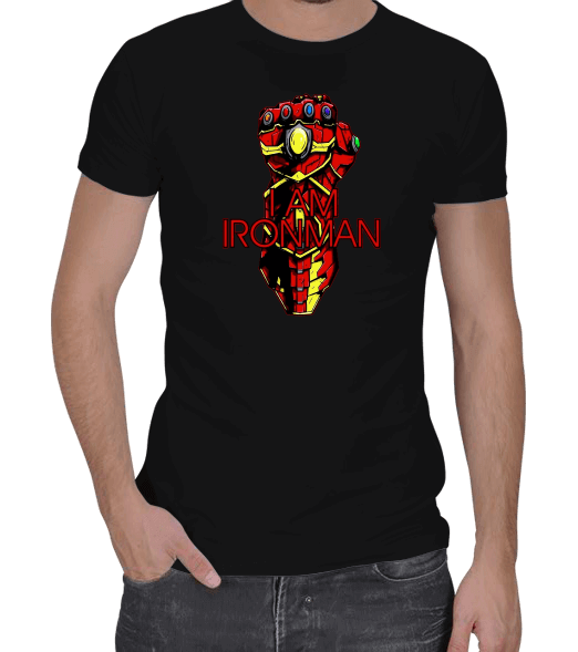 Tisho - Ironman Erkek Regular Kesim Tişört