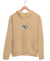 İSKAMBİLLERCE Camel Unisex Kapşonlu Sweatshirt - Tisho