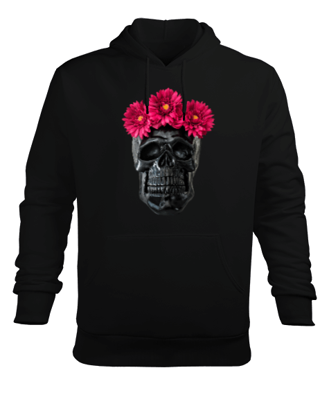 Tisho - iskelet skeleton Erkek Kapüşonlu Hoodie Sweatshirt