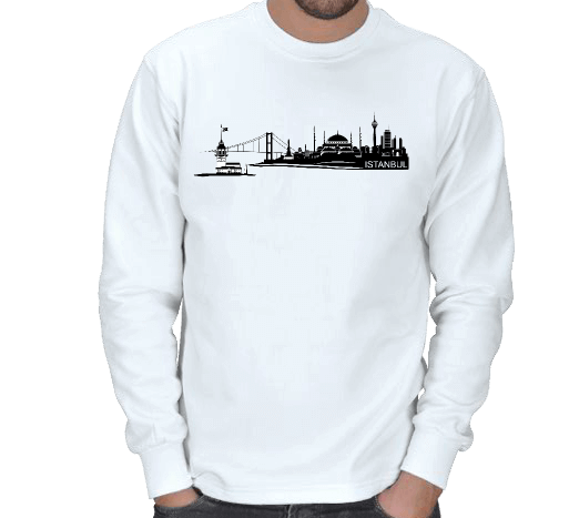 Tisho - İstanbul - 2 Tasarımlı Kışlık Sweatshirt ERKEK SWEATSHIRT