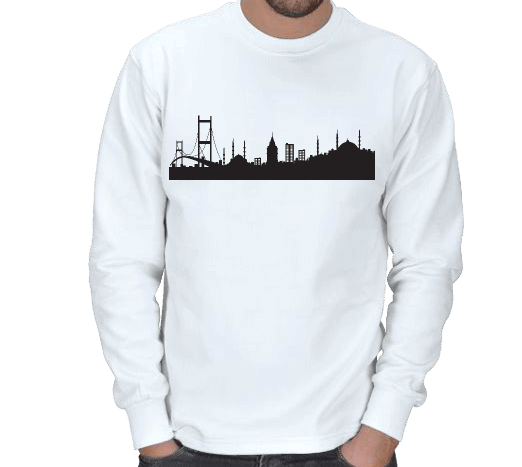 Tisho - İstanbul - 4 Tasarımlı Kışlık Sweatshirt ERKEK SWEATSHIRT