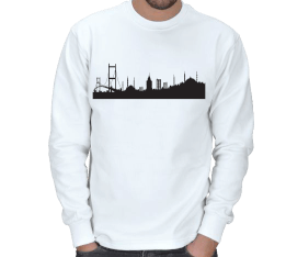 İstanbul - 4 Tasarımlı Kışlık Sweatshirt ERKEK SWEATSHIRT - Tisho