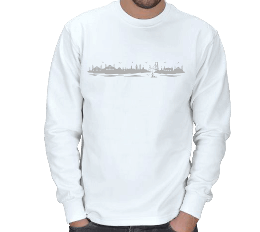 Tisho - İstanbul - 8 Tasarımlı Kışlık Sweatshirt ERKEK SWEATSHIRT
