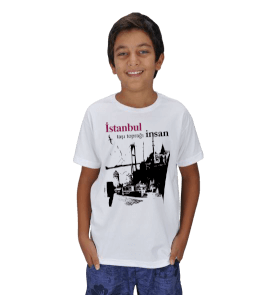 Tisho - İstanbul baskılı erkek çocuk t-shirt Çocuk Unisex