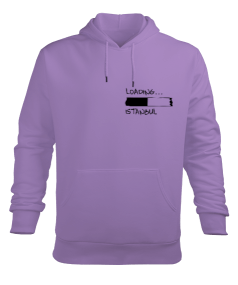 İstanbul baskılı Erkek Kapüşonlu Hoodie Sweatshirt - Tisho