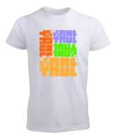 İSTANBUL Beyaz Erkek Tişört - Tisho