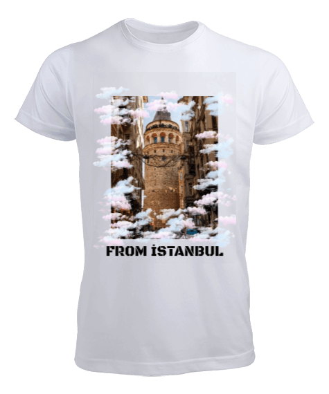 Tisho - İstanbul desenli Erkek Tişört