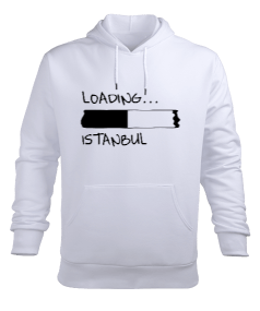 Istanbul Design Erkek Kapüşonlu Hoodie Sweatshirt - Tisho