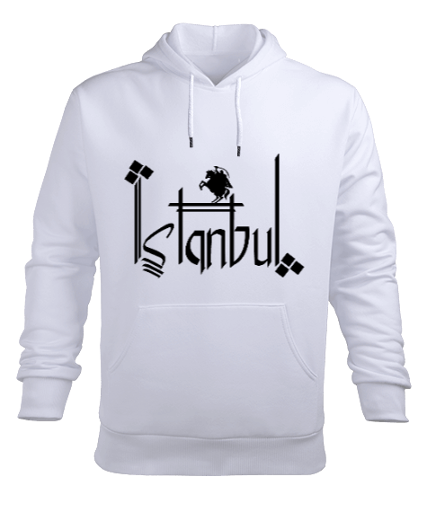 Tisho - İstanbul Erkek Kapşonlu Erkek Kapüşonlu Hoodie Sweatshirt