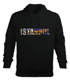 istanbul Erkek Kapüşonlu Hoodie Sweatshirt - Tisho