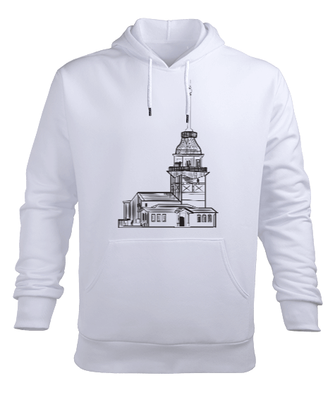 Tisho - İstanbul Erkek Kapüşonlu Hoodie Sweatshirt