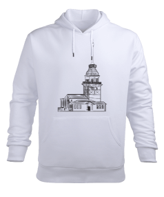 İstanbul Erkek Kapüşonlu Hoodie Sweatshirt - Tisho