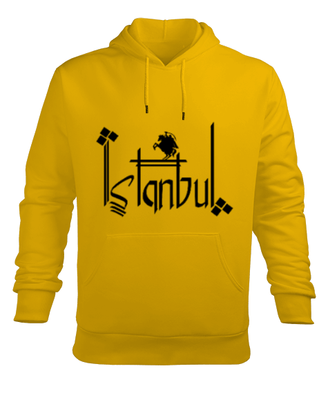 Tisho - İstanbul Erkek Kapüşonlu Hoodie Sweatshirt