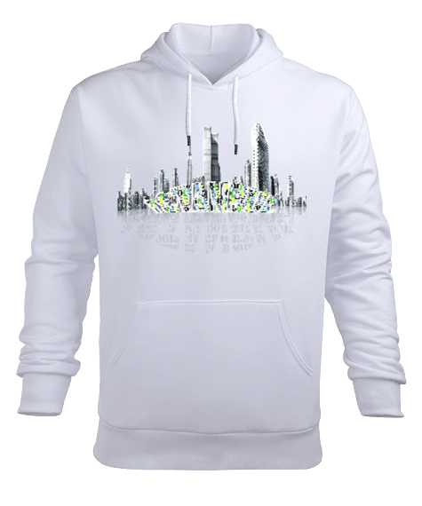 istanbul Erkek Kapüşonlu Hoodie Sweatshirt - Tisho