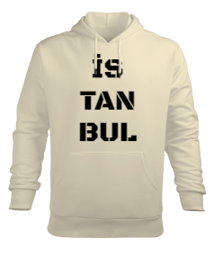 İstanbul Erkek Kapüşonlu Hoodie Sweatshirt - Tisho