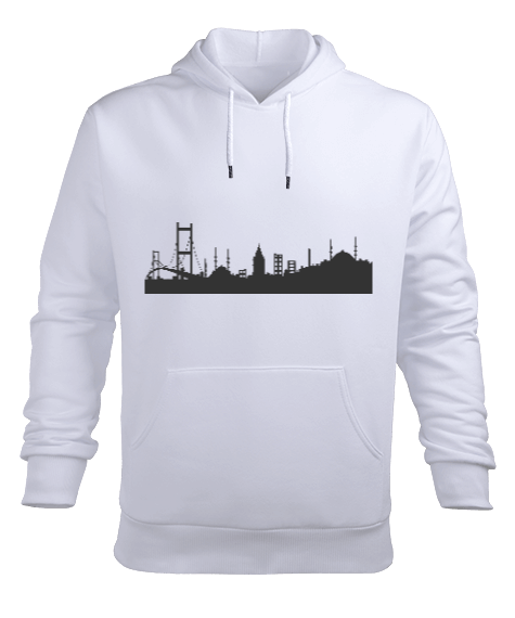 Tisho - İstanbul Erkek Kapüşonlu Hoodie Sweatshirt