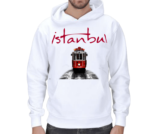 Tisho - İstanbul Erkek Sweetshirt Erkek Kapşonlu