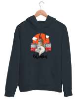 İSTANBUL Füme Unisex Kapşonlu Sweatshirt - Tisho