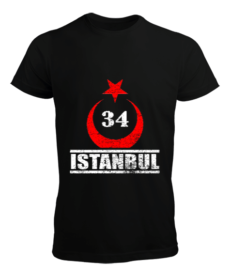 Tisho - istanbul, istanbul şehir,Türkiye,Türkiye bayrağı. Erkek Tişört