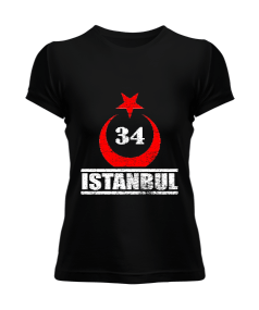 Tisho - istanbul, istanbul şehir,Türkiye,Türkiye bayrağı. Kadın Tişört