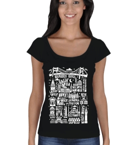 İstanbul Kadın Açık Yaka - Tisho