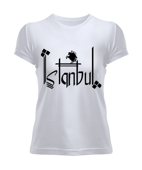 istanbul kadın tshirt Kadın Tişört